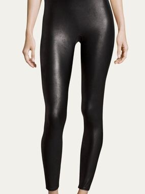 SpanxReady-to-Wow™ Faux-Leather Leggings NWOT